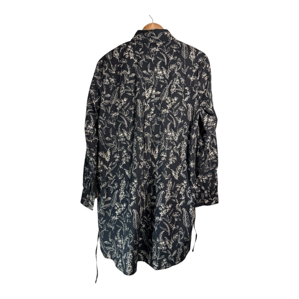 Thakoon Botanical Print Long Sleeve Cotton & Silk
Shirtdress NWT - Picture 5 of 7